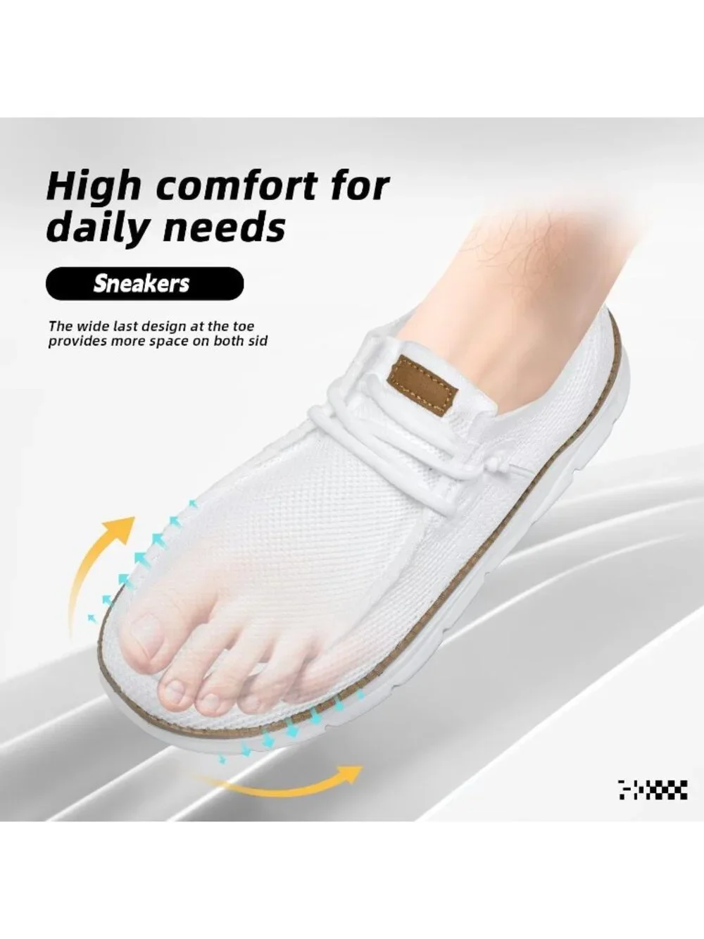 Men's White Slip On Loafers Comfortable Boat Casual Walking Sneakers Shoes